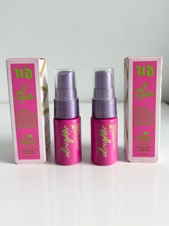 Urban Decay All Nighter Long Lasting Makeup Setting Spray Mini Duo - Watermelon - Picture 2 of 16